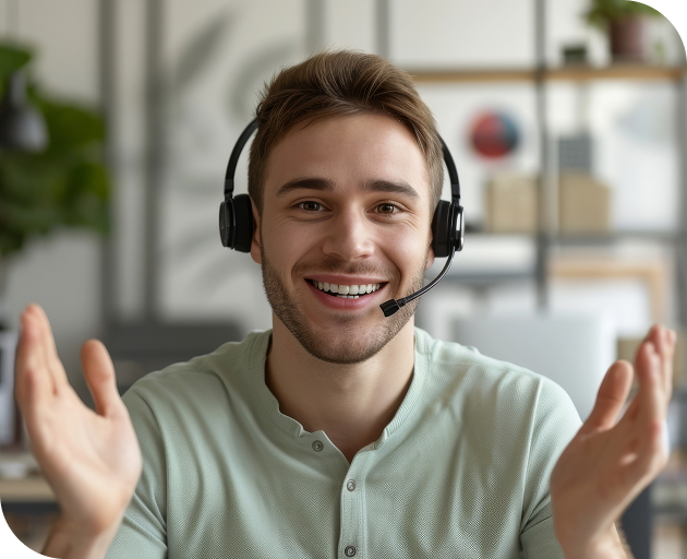 Man With Headset